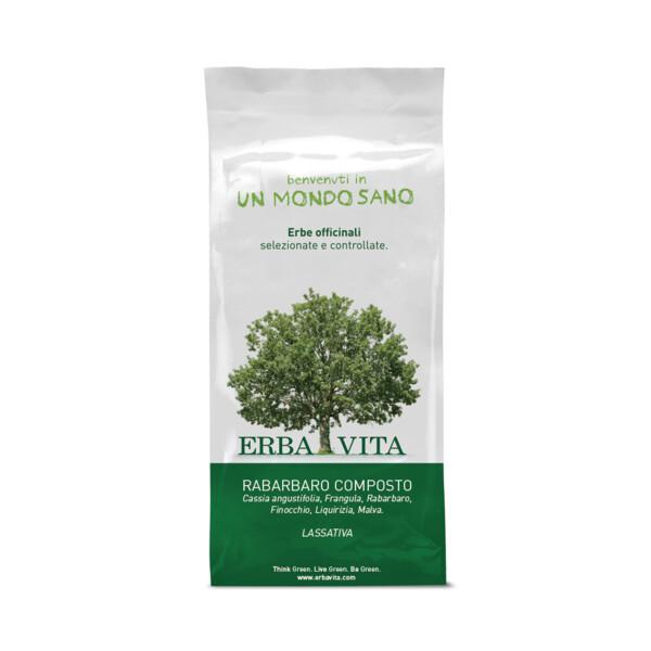 Erba Vita Rabarbaro Composto Tisana Integratore Transito Intestinale 100 g — confronto prezzi