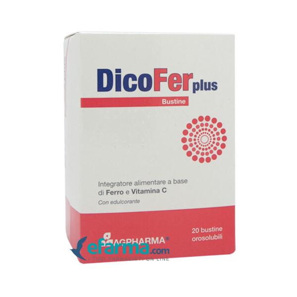 Dicofer Plus Integratore Ferro e Vitamina C 20 Bustine — confronto prezzi