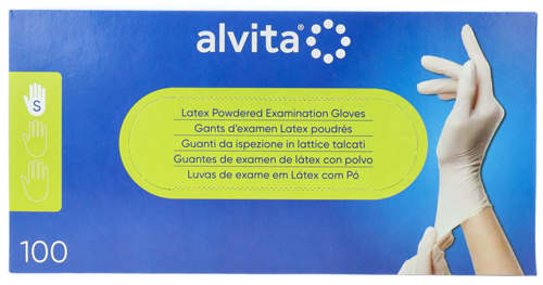 Alvita guanti lattice l 100pz — confronto prezzi