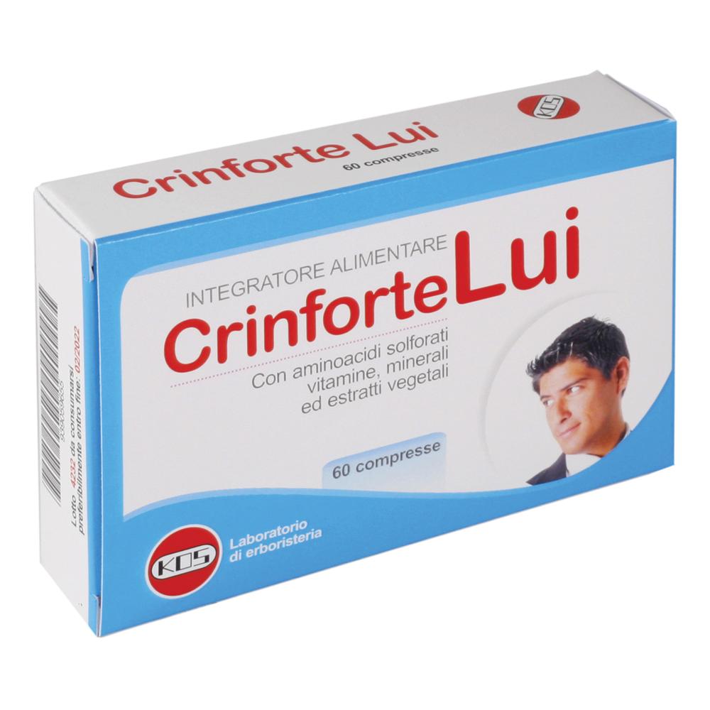 Crinforte Lui Integratore Per Il Benessere Dei Capelli Delluomo 60 Compresse