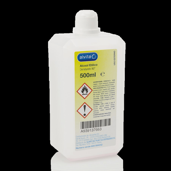 Alvita Alcool Etilico Denaturato 90 Gradi 500 ml — confronto prezzi