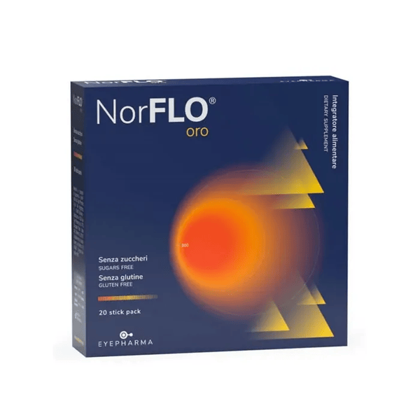 Norflo Oro Integratore Alimentare con Curcuma-Fosfolipide 20 Stick Pack