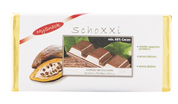 My Snack Schoxxi Sostituto Del Cioccolato Alimento A Fini Medici Speciali 100 Grammi — confronto prezzi