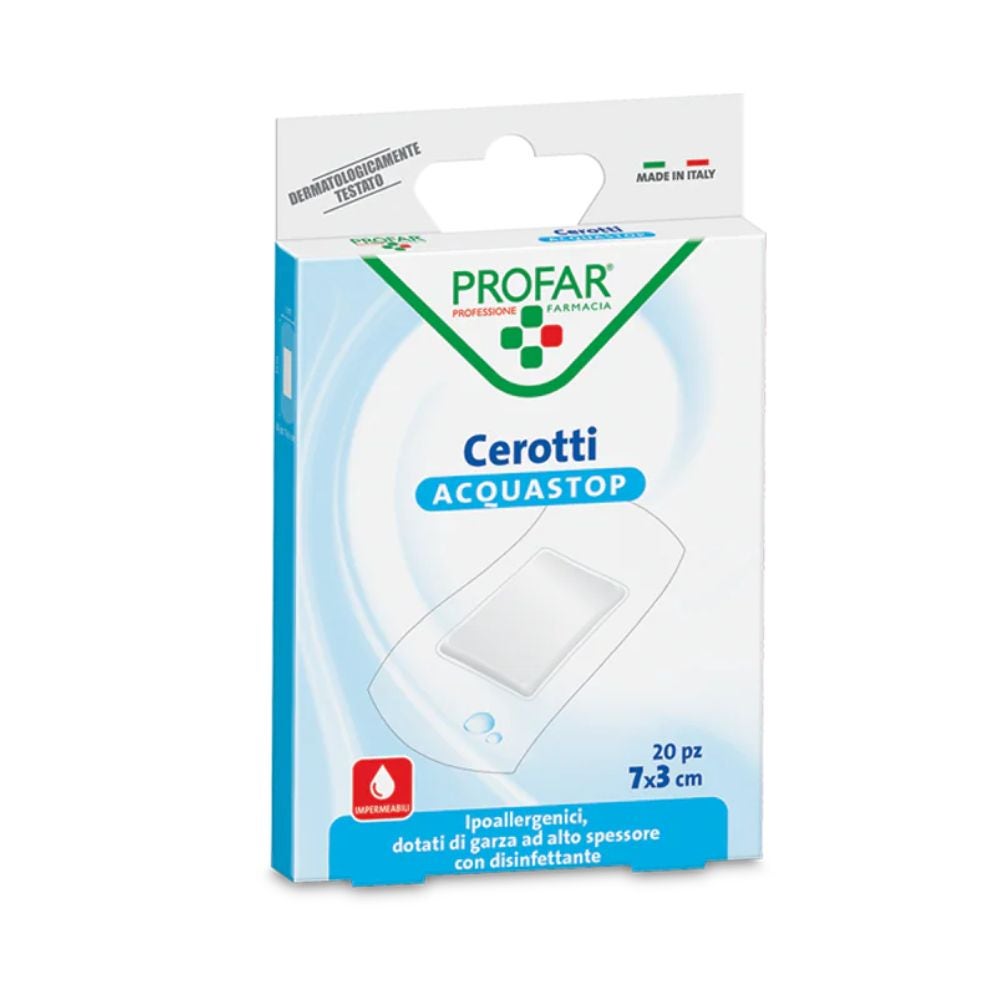 Profar Acquastop Cerotto Grande 7 x 3 cm, 20 cerotti