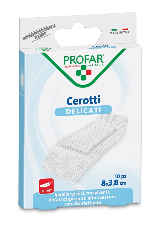 Profar Cerotto Tessuto Non Delicato Super 8x3,8 cm 10 pz — confronto prezzi