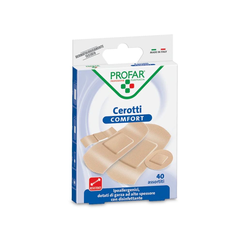 Profar Cerotti Comfort, 40 cerotti assortiti