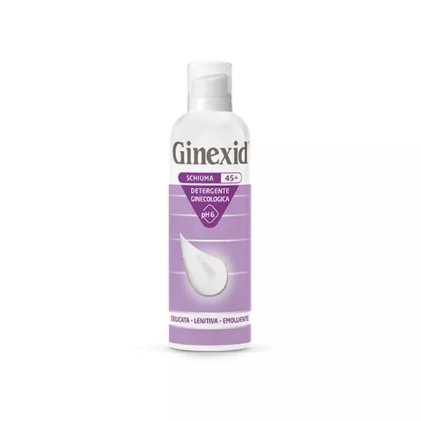Ginexid 45+ Schiuma Detergente Ginecologica Menopausa 150ml