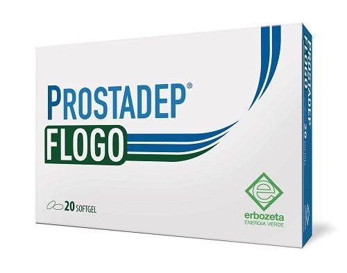 Prostadep Flogo Integratore per la Salute della Prostata e Vie Urinarie 20 Softgel