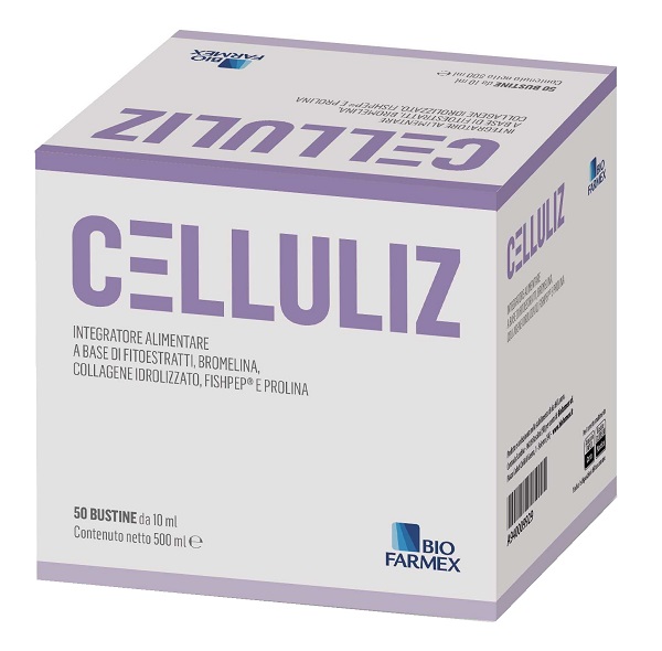 Celluliz Integratore Per Contrastare La Cellulite 50 Bustine X 10ml — confronto prezzi