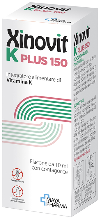 Xinovit k plus 150 gocce 10 ml — confronto prezzi