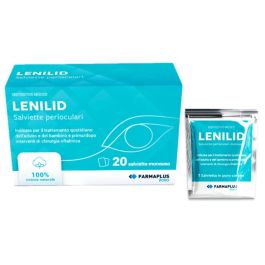 Lenilid Salviette Perioculari Idratanti E Lenitive Per Il Benessere Oculare Di Adulti E Bambini 20 Pezzi