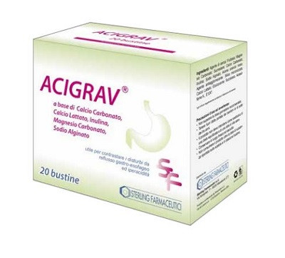 Acigrav Integratore Per L'apparato Digerente 20 Bustine — confronto prezzi