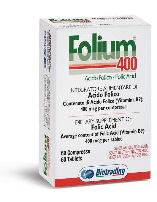 Folium 400 60 compresse — confronto prezzi