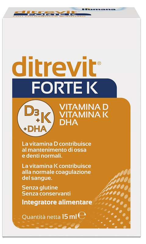 Ditrevit forte k humana 15 ml — confronto prezzi
