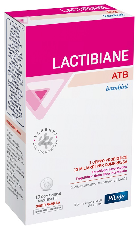 LACTIBIANE ATB BAMBINI 10CPR — confronto prezzi