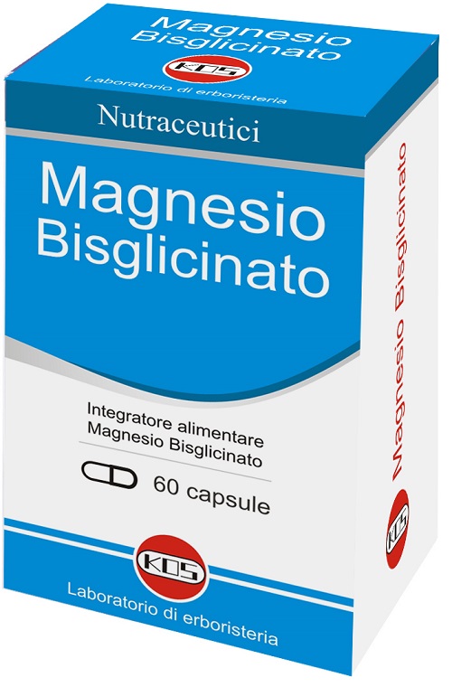 Magnesio Bisglicinato Integratore contro Stanchezza e Affaticamento 60 Capsule