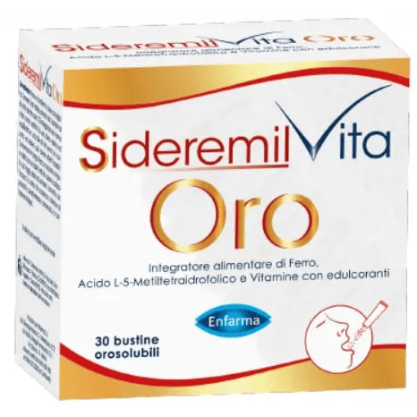 Sideremil Vita Oro Integratore di Ferro 30 Bustine — confronto prezzi