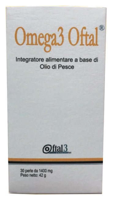 Oftal3 Omega 3 Integratore Alimentare Capacità Visiva, 30 perle