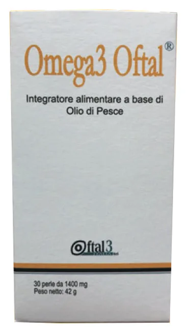 Oftal3 Omega 3 Integratore Alimentare Capacità Visiva, 30 perle