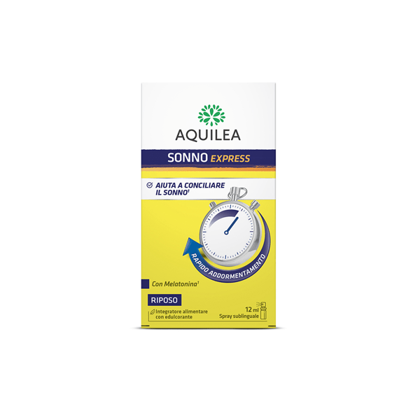 Aquilea Sonno Express Integratore Per Il Riposo Spray 12 ml