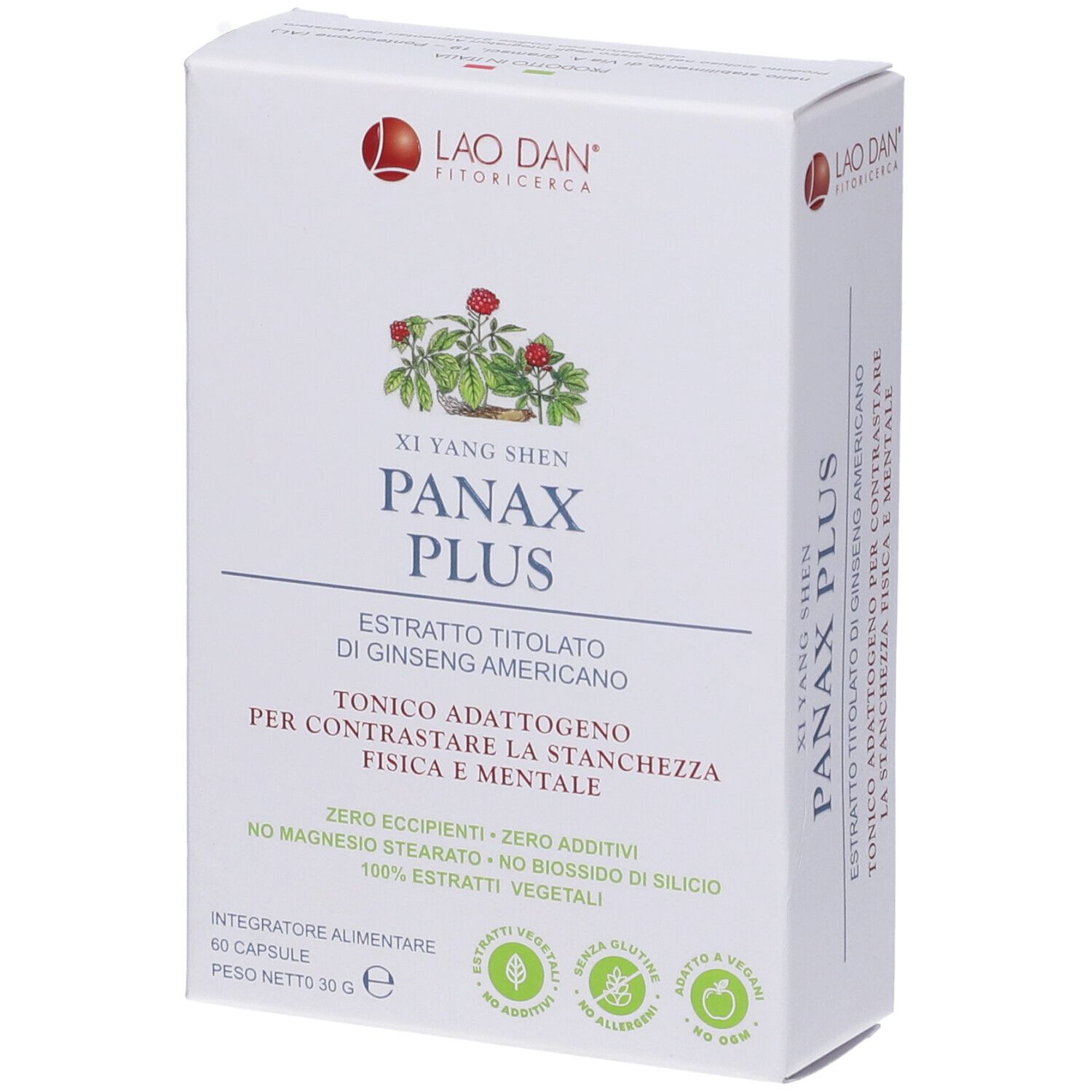 PANAX PLUS GINSENG AMER 60CPS — confronto prezzi