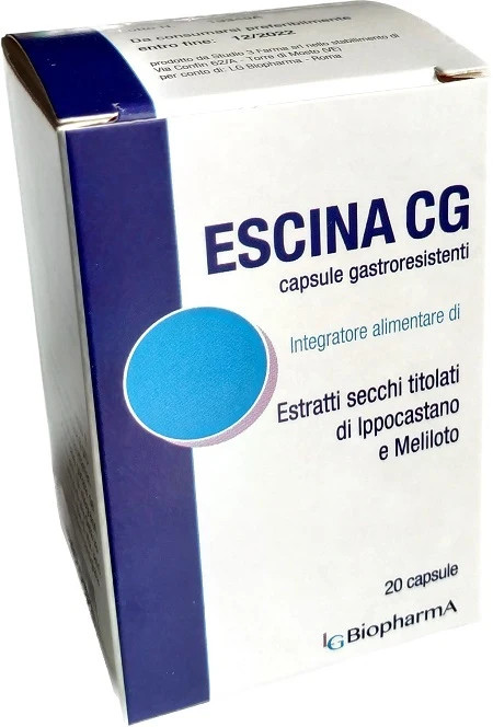 Escina cg 20 capsule — confronto prezzi