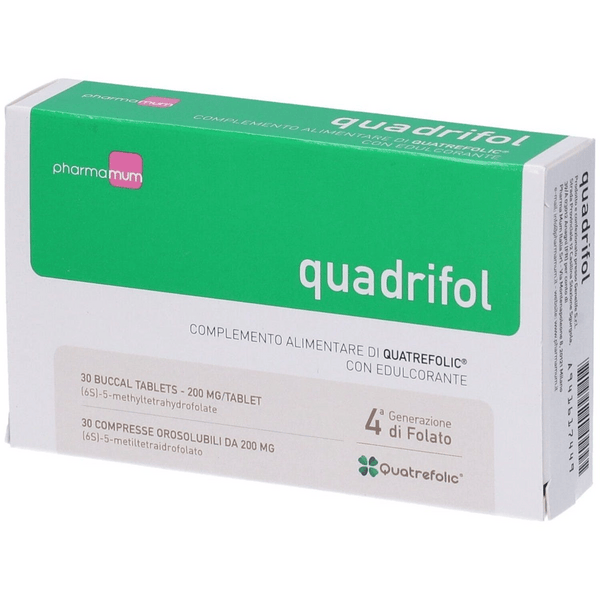 Quadrifol Integratore di Acido Folico 30 Compresse — confronto prezzi