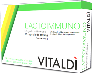 Vitaldì Lactoimmuno Integratore Per Le Naturali Difese Dell'organismo 20 Capsule