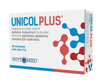 Unicol Plus Integratore Supporto cardiovascolare e metabolico 30 compresse