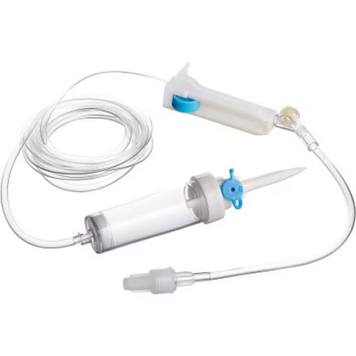 Set infusionale filtro roller luer look ec