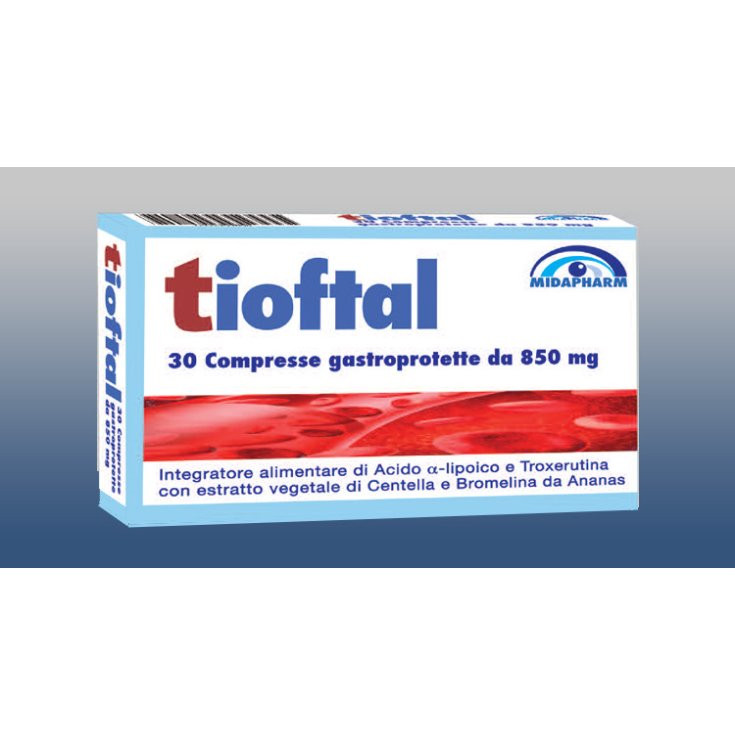 Tioftal Integratore Per La Funzione Visiva 30 Compresse