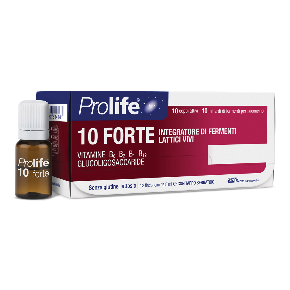 Prolife 10 forte 12 flaconcini da 8 ml — confronto prezzi