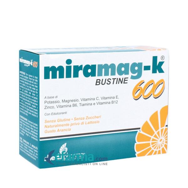 Miramag-K 600 Integratore Potassio e Magnesio 20 Bustine — confronto prezzi