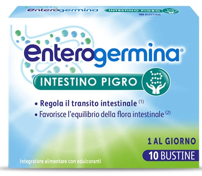Enterogermina Intestino Pigro 10 Bustine Integratore Regolarità Intestinale — confronto prezzi