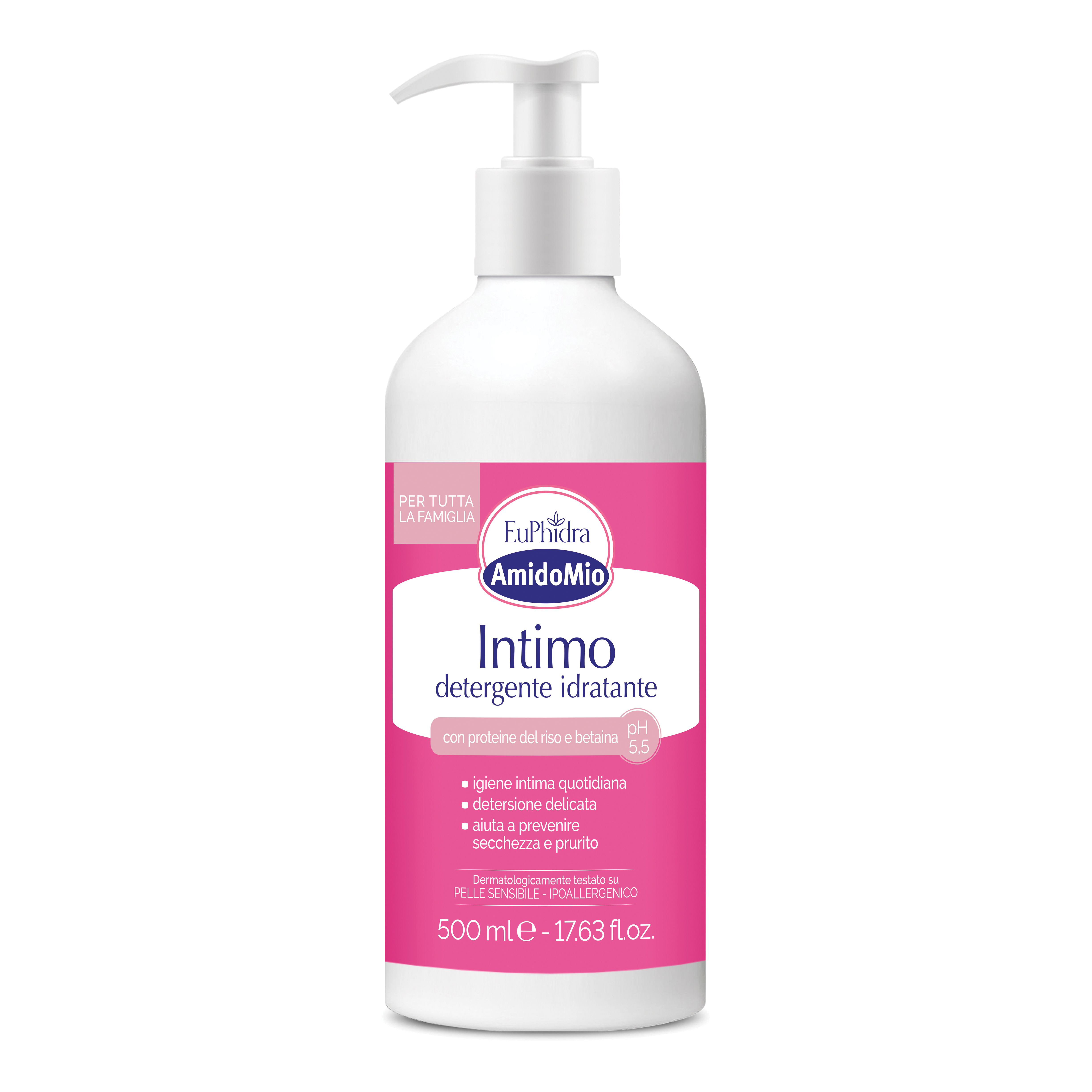Euphidra amidomio intimo detergente idratante 500 ml