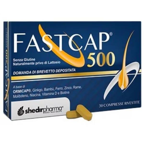 Fastcap Integratore Capelli con Ginkgo e Biotina 30 Compresse Rinforzante