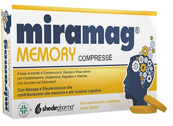Shedir Pharma Unipersonale Miramag Memory 40 Compresse Rivestite