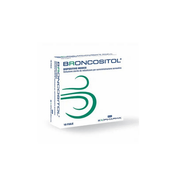 Broncositol Soluzione Per Aerosol Per l'Apparato Respiratorio 10 Fiale da 3 ml — confronto prezzi