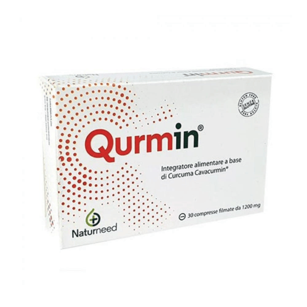 Qurmin Integratore Alimentare a base di Curcuma Cavacurmin 30 Compresse Filmate