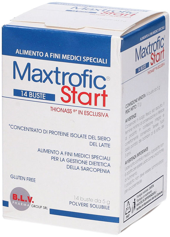 Maxtrofic start 14 bustine — confronto prezzi