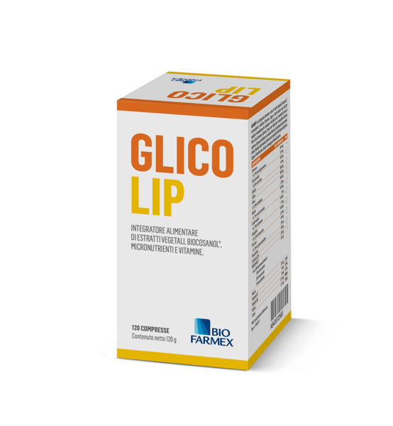 Glicolip Integratore Metabolismo e Peso Corporeo 120 Compresse