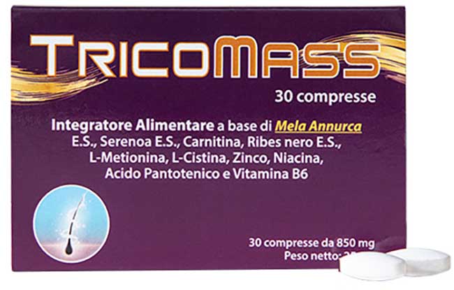 Kanter Pharma Tricomass 30 Compresse — confronto prezzi