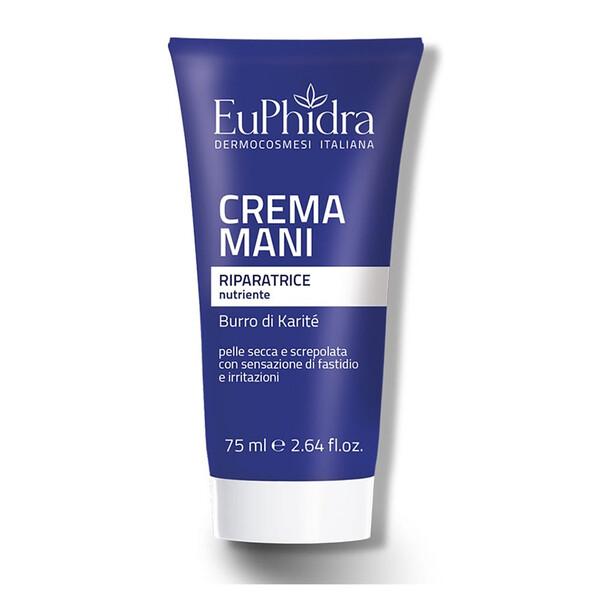 Euphidra Crema Mani Riparatrice e Nutriente per Pelle Screpolata 75 ml