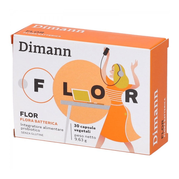 Dimann Flor Integratore Probiotico Equilibrio Flora Intestinale 30 capsule — confronto prezzi