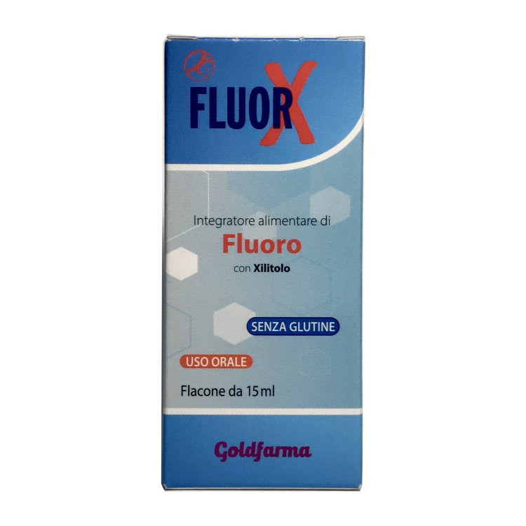 Fluorx Integratore Di Fluoro Per Lo Sviluppo Di Ossa E Denti Gocce Orali 15ml