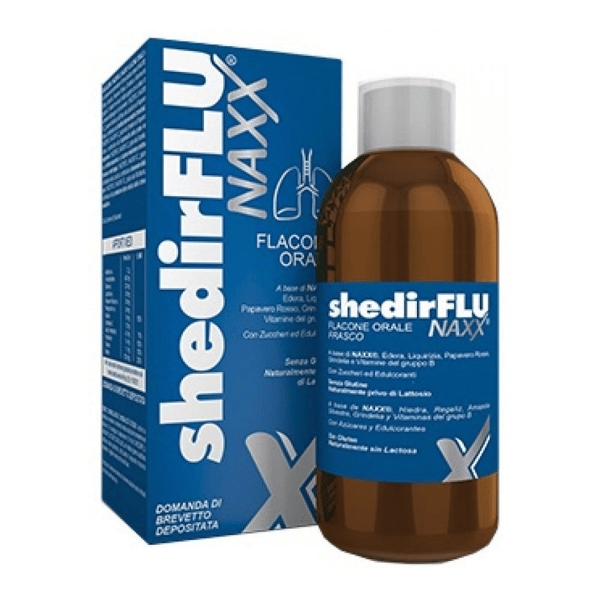 ShedirFlu Naxx Complemento Alimentare Benessere Respiratorio 200 ml