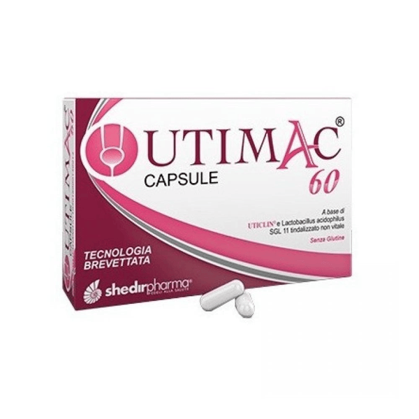 Utimac 60 Complemento Alimentare - Funzionalità Vie Urinarie 14 capsule — confronto prezzi