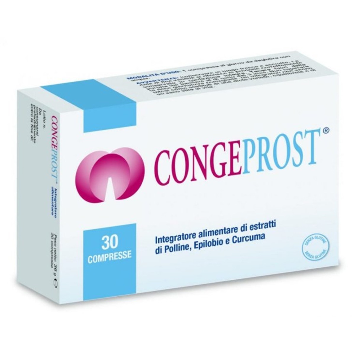 Congeprost Integratore per la Salute della Prostata e Vie Urinarie 30 Compresse