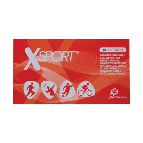 Xsport Nutrizionale per Attività Sportiva Recupero di Sostanze 10 flaconi 10ml