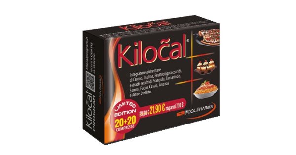 Kilocal Integratore Alimentare, 20 + 20 compresse